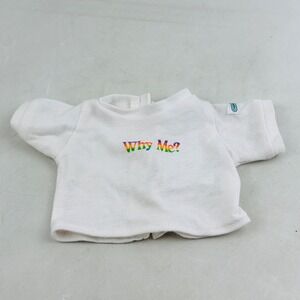 Cabbage Patch Kid Why Me? Doll T-shirt Rainbow Short Sleeve Coleco Vintage
